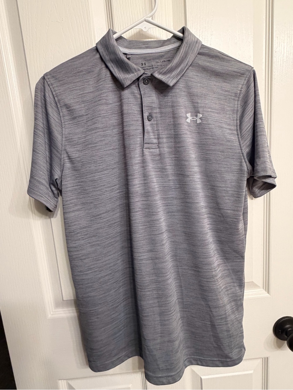 Under Armour Men's Gray Heather Performance Polo